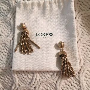 J Crew Tassel Earrings